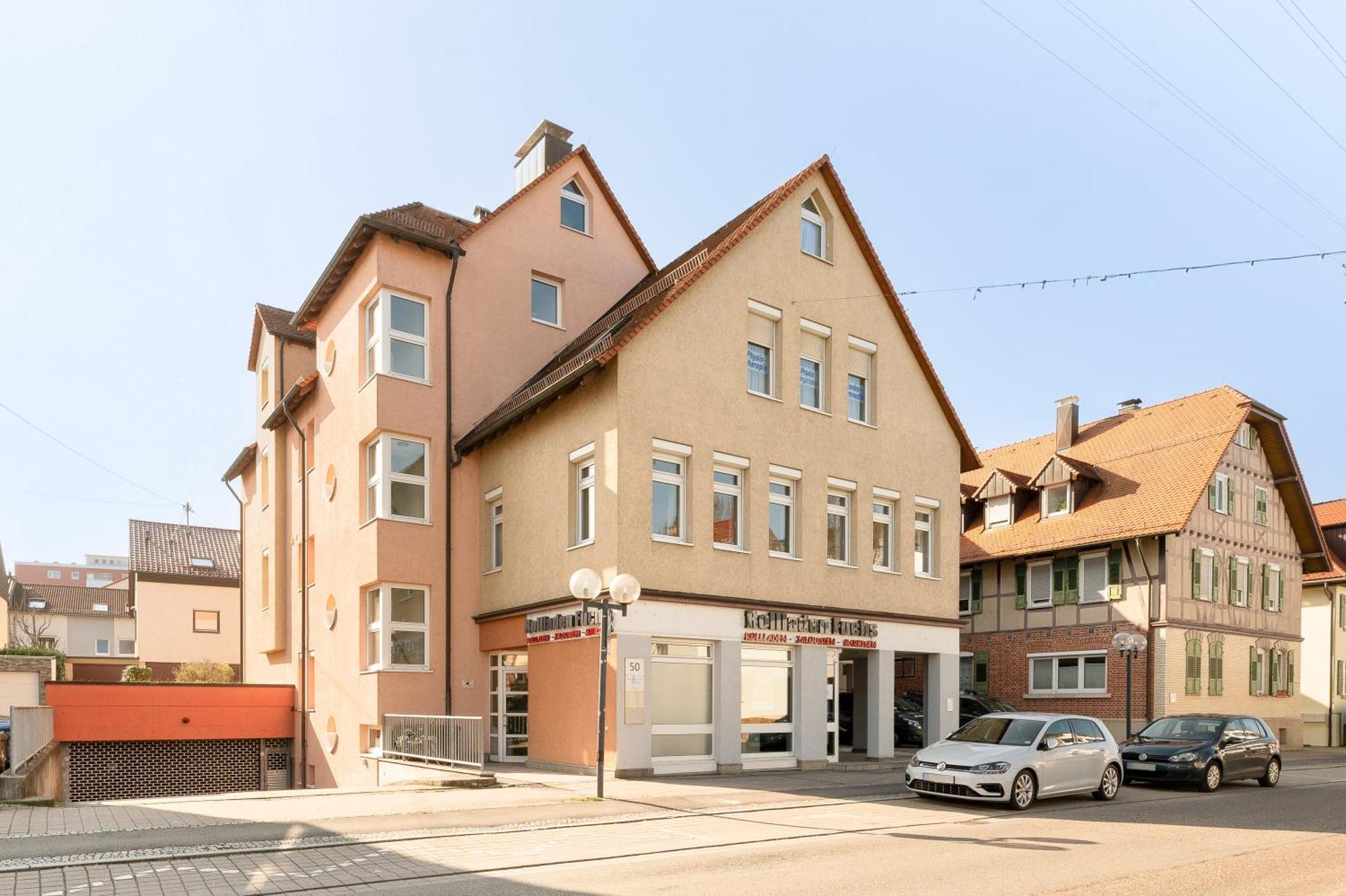 Helle Zentrumsnahe Familienfreundliche Ferienwohnung Fellbach Ngoại thất bức ảnh